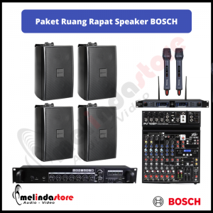 Paket Sound System Ruang Rapat Speaker Bosch - 4 Speaker